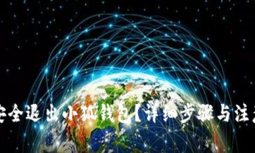 如何安全退出小狐钱包？详细步骤与注意事项