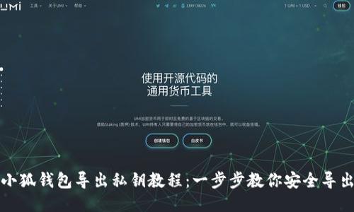 小狐钱包导出私钥教程：一步步教你安全导出