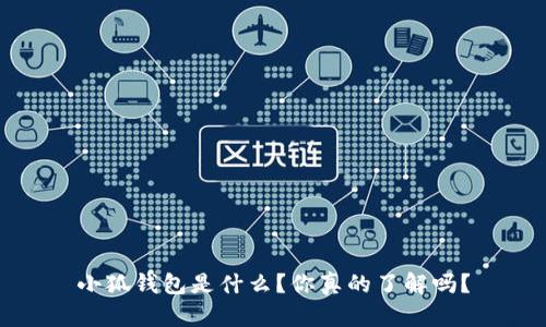 小狐钱包是什么？你真的了解吗？