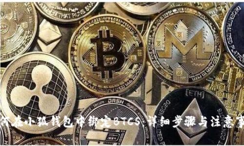 如何在小狐钱包中绑定BTCS：详细步骤与注意事项