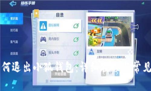 电脑版如何退出小狐钱包：详细教程与常见问题解答